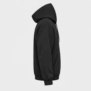 Sudadera con Capucha de Lona para Hombre, de Alta Calidad, para Invierno, Estilo Urbano, 100% Algodón, Tallas Grandes, Color Liso, Corte Regular, Impresión Personalizada 3D, de Secado Rápido - Product Image 2