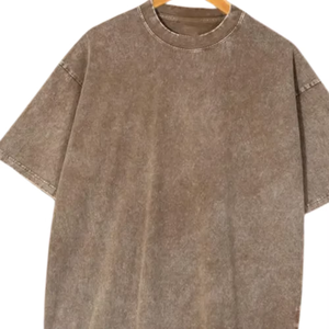 Custom Vintage Acid Wash T Shirt for Men Streetwear Vintage Distressed T Shirt Streetwear <b>Tshirts</b> for Men - Product Image 4