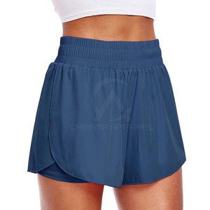 Pantalones Cortos Deportivos Cómodos para Mujer, Tela Ligera y Transpirable, Ideales para Correr, Gimnasio, Entrenamiento y Uso Diario Informal - Product Image 2