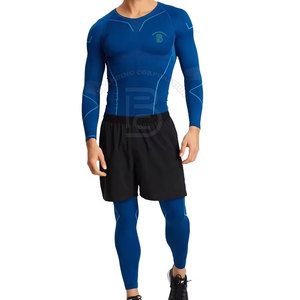 Camisetas de Compresión para Hombre, Diseño Moderno, Color Sólido, Talla Adulto, Ropa Deportiva - Product Image 5