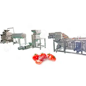 Pasta di pomodoro di alta qualità che fa la linea di produzione a macchina commerciale della salsa di pomodoro che fa macchina industriale