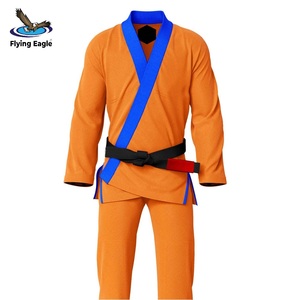 Vêtements d'arts martiaux en gros, uniforme de BJJ, combinaison de Jiu-Jitsu brésilien, coton durable, extensible, respirant, léger, entraînement de karaté - Product Image 3