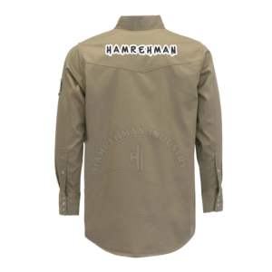 Tela de Algodón Ignífuga de Alta Calidad, Ligera, para Ropa de Trabajo, Corte Holgado, Estilo Occidental - Product Image 6