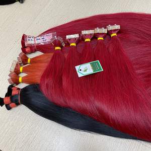 Vente en gros 50% court noir Bob perruque transparente cheveux humains avant de lacet vietnamien bambou cheveux avant droit perruque avant pour les femmes noires - Product Image 3