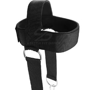 Arnés de cabeza para entrenamiento de cuello con almohadilla suave y correa de ajuste fácil para levantamiento de pesas, equipo de gimnasio para entrenamiento de fuerza, para uso diario - Product Image 2