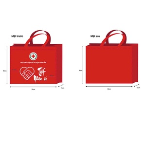 Premium Eco-friendly Lightweight New <b>Top</b> Non-woven Vietnam Fabric Bag Reusable Wholesale Durable Matte Lamination 80gsm - Product Image 4