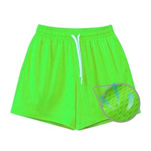 Breathable <b>Mens</b> Mesh <b>Shorts</b> Lightweight Quick Dry Polyester Mesh <b>Shorts</b> Custom Logo <b>Zip</b> <b>Pocket</b> Outdoor Mesh <b>Shorts</b> <b>Men's</b> - Product Image 2