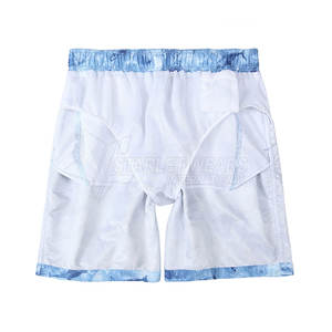 Shorts de bain pour hommes à taille mi-haute, légers, décontractés, avec logo personnalisé, de haute qualité, écologiques, séchage rapide, confortables - Product Image 2