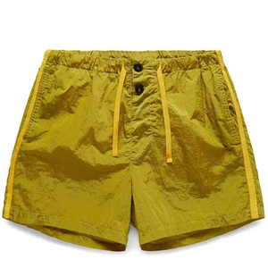 Fashion Men Windbreaker <b>Shorts</b> Lightweight <b>Nylon</b> <b>Shorts</b> Elastic Waist Closure Modern Athletic Design Comfortable Casual Wear OEM - Product Image 1