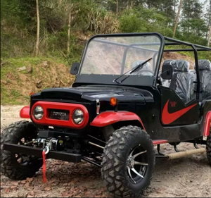 Mini Willys UTV de 150cc, 2 Plazas, 2WD, Certificado CE, Transmisión Eléctrica Automática, Batería de Plomo-Ácido, 2 Años de Garantía, para Niños - Product Image 2