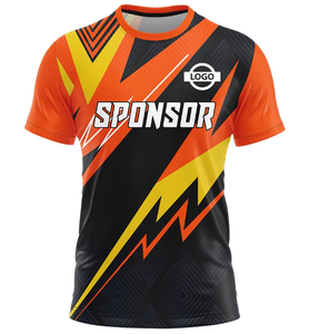 Jersey de E-Sports SFIVE 2027 Negro y Morado con Sublimación, Cuello Redondo, Secado Rápido, Poliéster, Unisex, Diseño 00, OEM ODM - Product Image 5