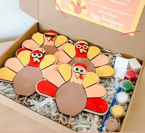 Kinderspiel zeugset niedliches hölzernes Huhn kreative selbst dekorierende und färbende Kunst handwerk für Kinder, Lernspiel zeug für Kinder