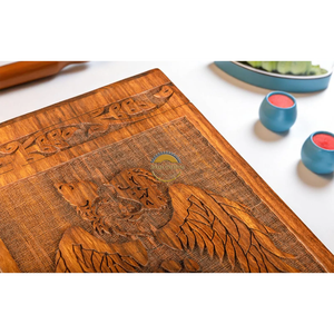 Urne funéraire artisanale en bois naturel pour cendres, motif guitare de musicien, boîte à cendres artistique, souvenir commémoratif par AYAANS - Product Image 6