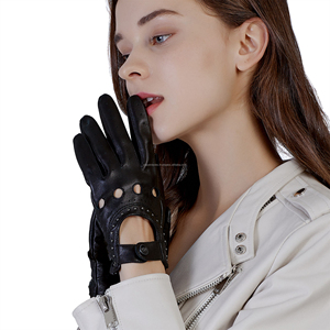 Wholesale Genuine Leather Driving <b>Gloves</b> Men Women Handmade Luxury Car <b>Gloves</b> At Factory Price - Product Image 4