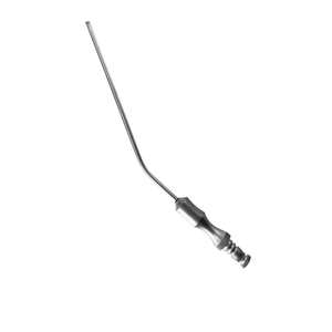 Tube d'aspiration ORL Zoellner de qualité médicale, instrument médical personnalisé en acier inoxydable pour le nettoyage manuel du cérumen - Product Image 3