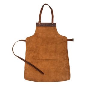 Best Selling Professional Unisex Cowhide <b>Leather</b> <b>Apron</b> Heavy Duty Reusable Comfortable Multi-Purpose Design Life Care - Product Image 5