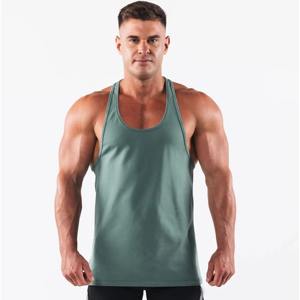 Camiseta Deportiva de Poliéster/Algodón para Hombre, Estilo Vintage, Secado Rápido, Transpirable, Ropa Deportiva, Personalizada, para Gimnasio, Chaleco Deportivo - Product Image 1