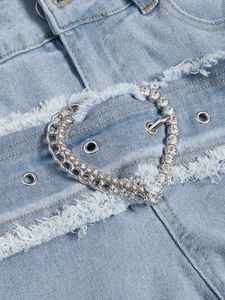 HAMIO SPORTS Últimas Novedades en Jeans de Mezclilla para Mujer, Pantalones Acampanados a la Moda, Cintura Alta, Impermeables, para Invierno - Product Image 4