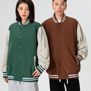 เสื้อแจ็กเก็ตพิมพ์ลายตัวอักษรสำหรับผู้ชาย,เสื้อแจ็กเก็ตแฟชั่นแบบกำหนดเอง - Product Image 3