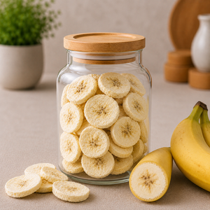 Premium Quality Sweet Freeze-Dried Banana Slices 100% Real Fruit Snack Natural Healthy Bulk Ready-to-Eat <b>Crisps</b> 18-24 Months - Product Image 2