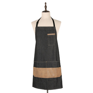 Tablier en cuir sans manches avec poches, style tendance, protection UV et résistant à l'eau, durable pour la cuisine et l'usage quotidien - Product Image 2