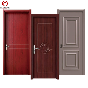 Porte en composite bois-plastique PVC minimaliste pour hôpital, chambre à coucher, hôtel, intérieur, fabrication au Vietnam - Product Image 2