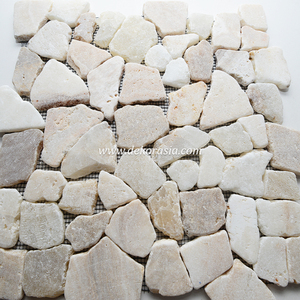 Mosaico de Piedra Ónix, Adoquín de Piedra, Mosaico de Guijarros para Decoración del Hogar, Pavimentación de Jardín, Venta Caliente - Product Image 5