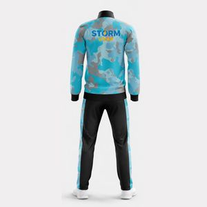 Survêtement d'entraînement athlétique pour équipe de basketball, nouveau, 100% polyester, vêtements de sport personnalisés, séchage rapide, sublimation, tenue d'échauffement - Product Image 6