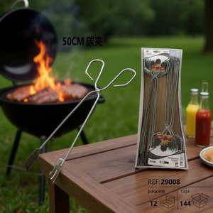 Outils de barbecue en carbone 12U, pince en carbone de 55 cm - Product Image 2