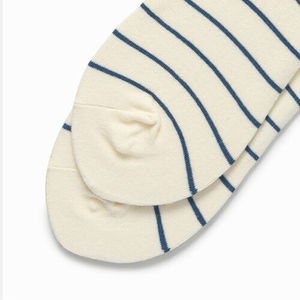 Calcetines deportivos casuales de algodón para hombre, calcetines cortos de rayas sólidas, 100% algodón, impresión de logotipo personalizado, la mejor calidad en venta - Product Image 6