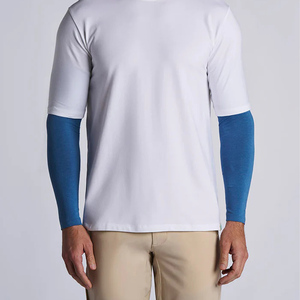 Ensembles de manchons de bras sportifs unisexes en coton souples - Logo personnalisé, écologiques et respirants pour le fitness et les activités de plein air - Product Image 4