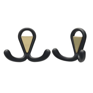 Crochets muraux industriels en métal robuste à double patte pour rangement de garage et chambre - Product Image 2