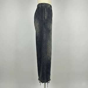 Pantalones Deportivos de Algodón 100% con Estampado de Logotipo Personalizado, Transpirables, Estilo Vintage con Lavado Ácido, para Hombre - Product Image 5