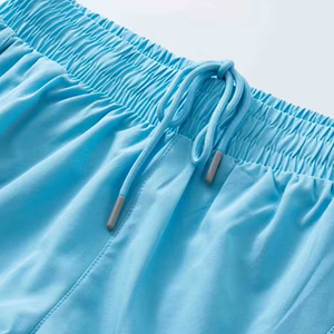 Shorts pour femmes, dernier design, 100% coton molletonné, logo imprimé DTF personnalisé avec cordon, respirants. - Product Image 6