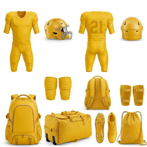 Tenue de football américain personnalisée tendance pour hommes – Légère, respirante, en polyester, idéale pour les entraînements et les matchs sportifs - Product Image 1