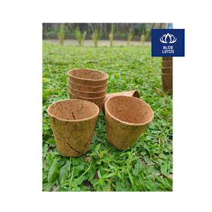 Maceta de Fibra de Coco Ecológica, Segura y Limpia, Producto Biológico de Coco Puro, Ideal para el Cultivo de Plántulas y la Plantación de Flores, Precio Directo, Venta Rápida - Product Image 1