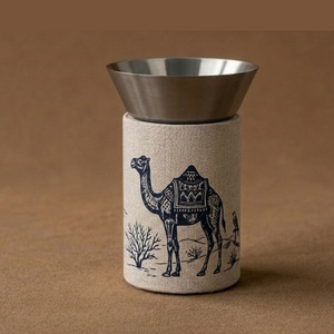 เตาเผากำยานสแตนเลส ดีไซน์ลายทิวทัศน์ดูไบ ใช้ได้ทุกฤดู - Product Image 3