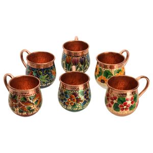 La montagne vous appelle – Tasse émaillée grise avec anse rouge, design rétro, résistante à la chaleur, en acier inoxydable - Product Image 3