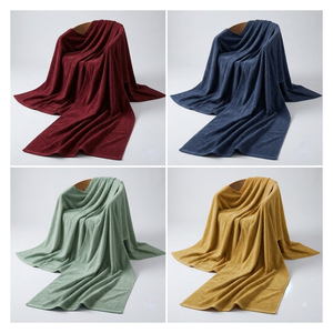 Serviette de bain surdimensionnée de luxe, extra large, en coton éponge, pour la maison, l'hôtel, le spa et les centres de villégiature - Product Image 4