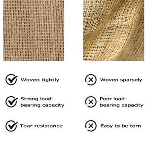 5 Bolsas de Yute para Plantas de 17x59 Pulgadas, Ecológicas, Biodegradables, para Protección de Plantas, Cultivo, Fijación de Raíces, Semillas, Protección contra Frío, Sol y Viento - Product Image 5