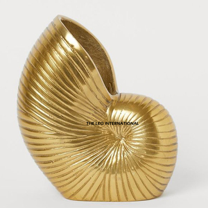Porte-brosse en métal de fabrication indienne, forme ronde, design artisanal, finition brillante, vente en gros directe d'usine - Product Image 4