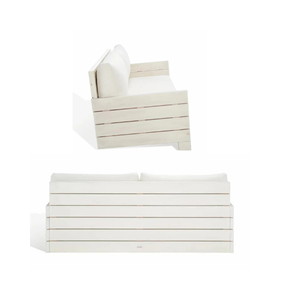 Juego de sofás de ocio al aire libre modernos de alta calidad Sofás de jardín de madera de teca Premium para hoteles y patios Nuevos muebles de exterior - Product Image 6