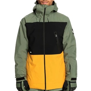 Veste de ski unie pour homme, style urbain, couleur unique, tenue tendance, qualité supérieure, pour snowboard, ski et pluie - Product Image 3