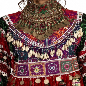 Robe afghane traditionnelle pour femmes 2026, robe de mariage brodée Kuchi, robe bohème ample à manches longues, robes décontractées disponibles - Product Image 6