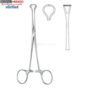 Duval Forceps 20cm Tattoos <b>Piercing</b> <b>Clamp</b> Sponge Belly Septum Plier Surgical Instruments Stainless Steel by SIGAL MEDCO - Product Image 2