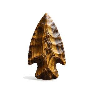 Pointes de flèche en pierre naturelle, cristal œil de tigre, pointes de flèche de guérison en jaspe fantaisie, grossistes en pierres précieuses et cristaux - Product Image 2
