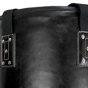 Sac de frappe Fairtex dernier modèle pour la salle de sport et l'entraînement, en cuir véritable noir personnalisé. - Product Image 3
