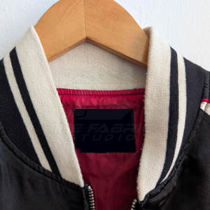 Chaqueta Sukajan Moderna y Elegante para Hombre, Ligera, de Tela Satinada, con Cierre Frontal, Transpirable, Ecológica, Cómoda y a la Moda - Product Image 3