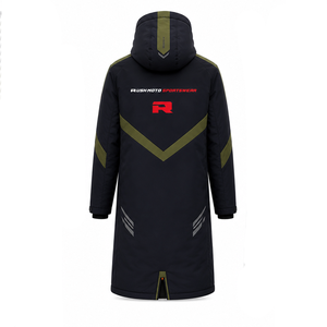 Vêtements d'hiver à la mode, vestes longues en textile, manteaux extérieurs doux, vêtements décontractés quotidiens, vente en gros, vêtements personnalisés, production en vrac, approvisionnement - Product Image 6