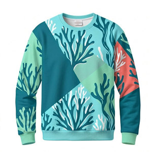 Cotton Blend Skin Safe Comfortable Fit Everyday Outfit Wear Men Sweatshirt Non Toxic Dye Fabric Breathable Fabric Daily Use - Product Image 1